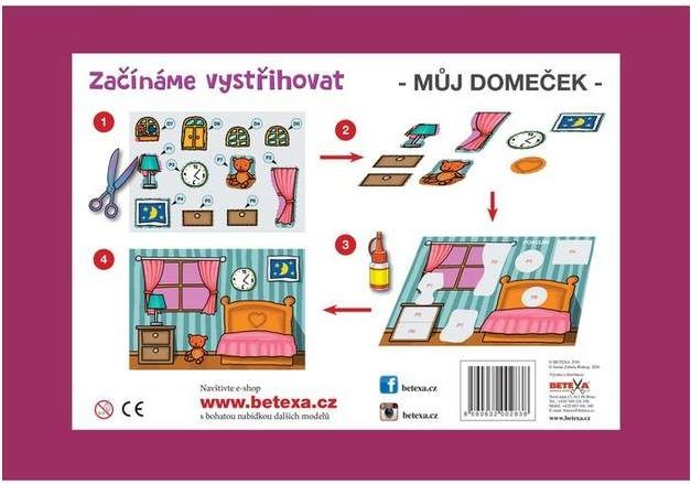 Začínáme vystřihovat MŮJ DOMEČEK - obrázek 2