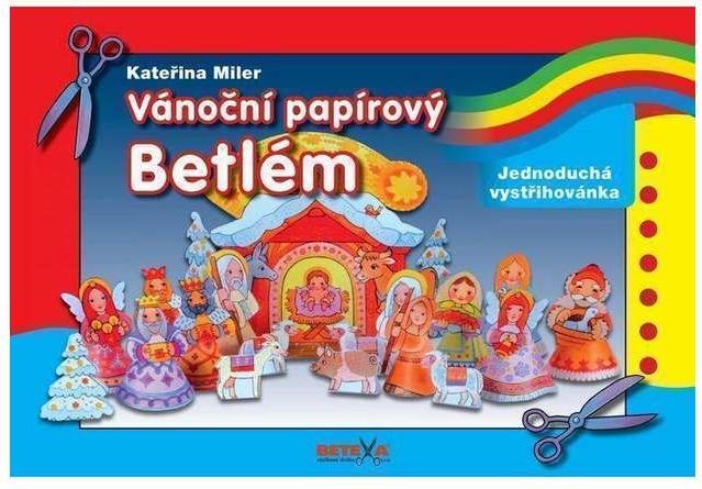 Betlém - vánoční vystřihovánka - obrázek 2
