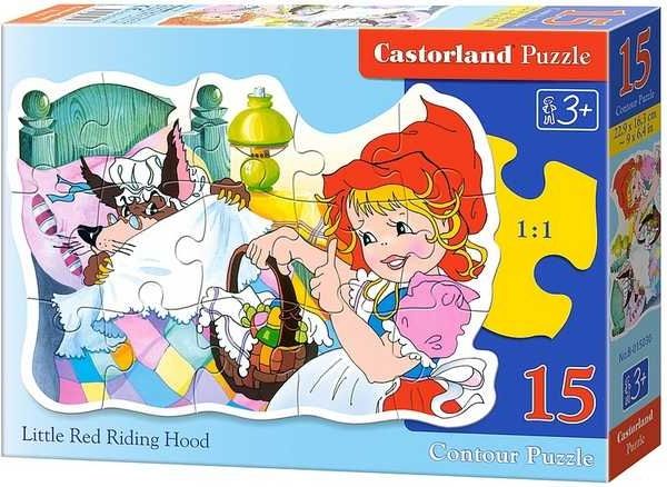CASTORLAND Puzzle Karkulka 15 dílků - obrázek 1