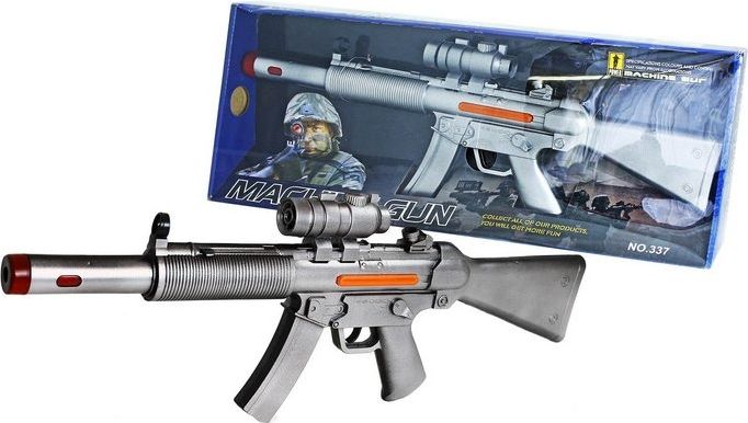 Alltoys Samopal se zvukem vibracemi a světlem - obrázek 1