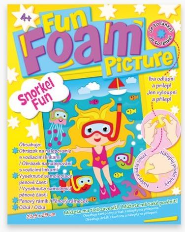 Kreativní sada Fun Foam Picture Snorkel Fun - obrázek 1