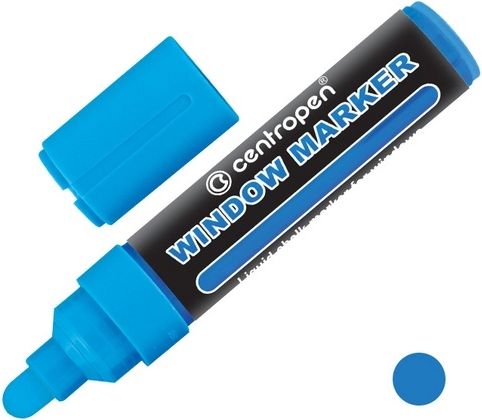 CENTROPEN Popisovač 9121 modrý křídový - obrázek 1