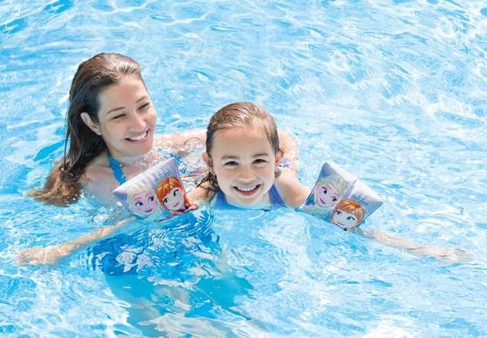 INTEX INTEX Rukávky Frozen Deluxe S 23x15cm - obrázek 2
