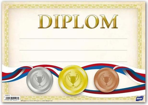 Diplom MFP A5 DIP05-008 MFP - dětský diplom - obrázek 1