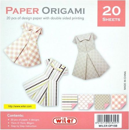 Sada papírů na origami II. 15x15cm OPTYS - obrázek 1