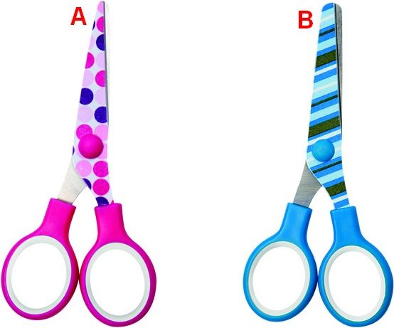 Školní nůžky CONCORDE Funny 13cm 2 druhy - obrázek 1