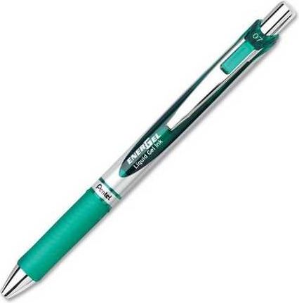 Pentel Energel mačkací 0,7mm modrozelená - obrázek 1