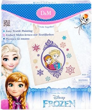 FROZEN malování na tašku - obrázek 1