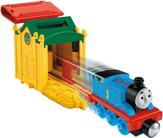 Mašinka Tomáš Take-n-Play Startovací depa - Tomáš (Fisher Price CFC55 - obrázek 1