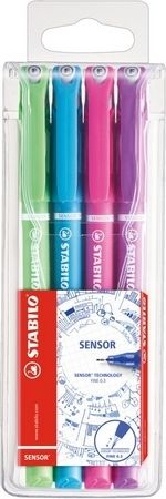 STABILO SENSOR 4ks wallet - obrázek 1