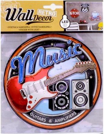 Samolepící svítící dekorace Wall Decor - obrázek 1