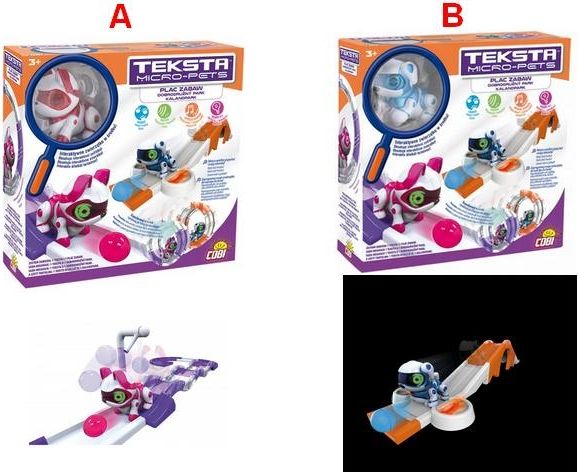 COBI TEKSTA MICRO-PET Hrací set 2 druhy - obrázek 1