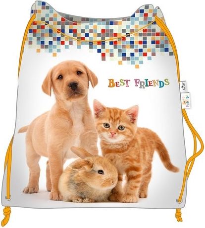 Sáček na přezůvky Best Friends - obrázek 1