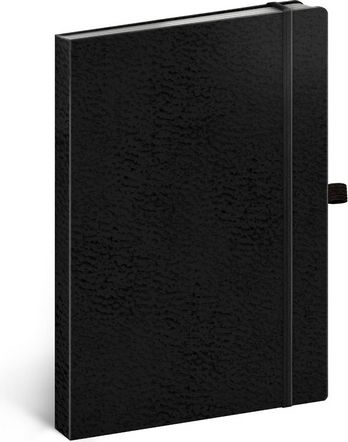 Vivella Notes Classic černý/černý, tečkovaný, 15 x 21 cm - obrázek 1