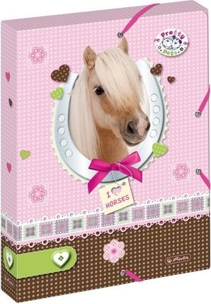 HERLITZ Box na sešity A4/4 PP Pretty Kůň - obrázek 1