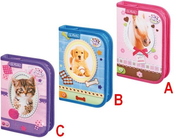 Herlitz Penál Pretty Pets pes plný - obrázek 1