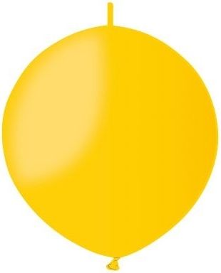 Spojovací Balónek žlutý pastelový 32cm - obrázek 1