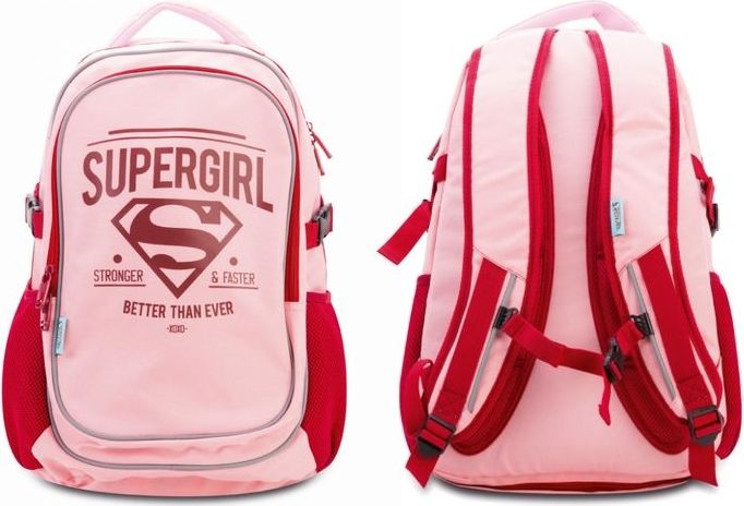 BAAGL Školní batoh s pončem Supergirl – ORIGINAL - obrázek 1