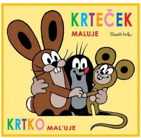 Omalovánky pro nejmenší Krtek maluje - obrázek 1