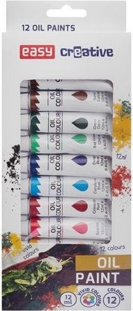 Barvy olejové 12x12ml - obrázek 1