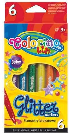 Popisovače glitrové Colorino 6 ks - obrázek 1