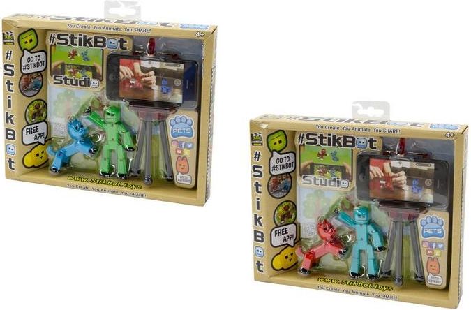 EPline Stikbot sada figurka + zvířátko se stativem - obrázek 1