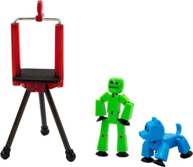 EPline Stikbot sada figurka + zvířátko se stativem - obrázek 2