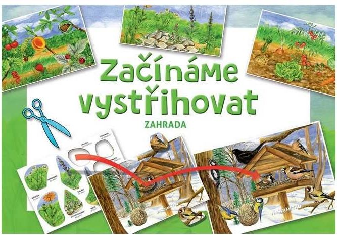 Začínáme vystřihovat Zahrada - obrázek 1