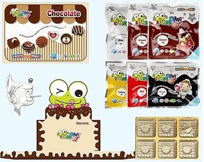 Sada Jumping Clay k výrobě čokolády - obrázek 2