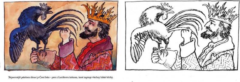 Čertí brko Pekelné omalovánky - obrázek 4