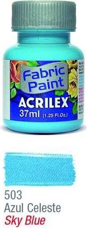 Barva na textil 37ml 503 Sky Blue - obrázek 1