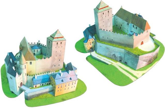 Hrad Kost - vystřihovánky - obrázek 4