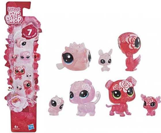 Hasbro Littlest Pet Shop 7 květinových zvířátek - růže - obrázek 1