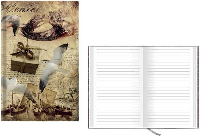 Notes linkovaný - A6 - lamino - Venice - obrázek 1