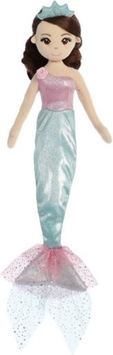 Alltoys Aurora Látková Mořská panna Tyrkysová princezna 46 cm - obrázek 1