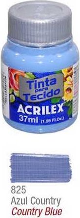 Barva na textil 37ml 825 Country Blue - obrázek 1