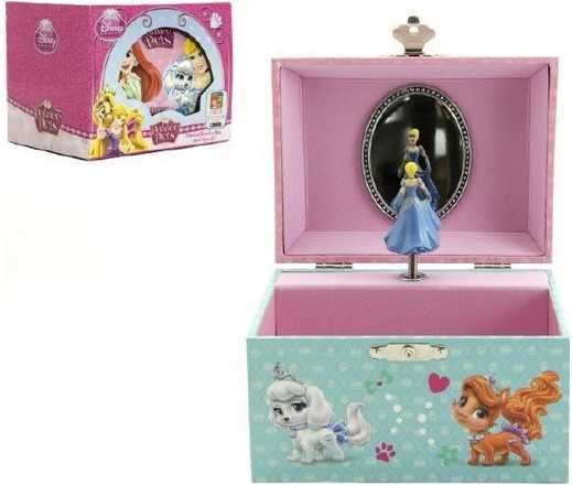 Hrací skříňka šperkovnice Disney princezny - obrázek 1