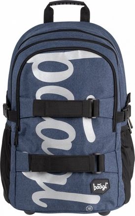 BAAGL Školní batoh skate Blue - obrázek 1