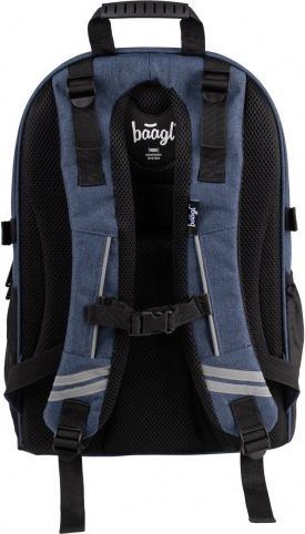 BAAGL Školní batoh skate Blue - obrázek 5