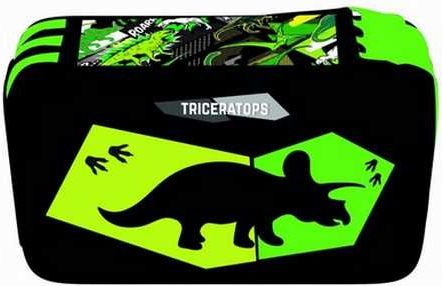 Penál 3 patra prázdný T-rex - obrázek 1