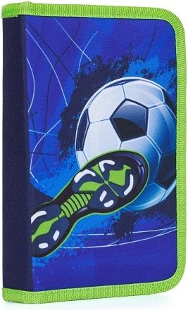 Penál 1 p. s chlopní, naplněný fotbal / P+P KARTON - OXYBAG - OXY BAG - obrázek 1