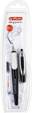 Herlitz Bombičkové pero my.pen M, černo-bílé/ na blistru - obrázek 1