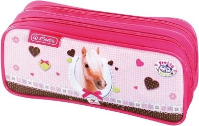 Herlitz Pouzdro dvojité Pretty Pets - kůň - obrázek 1