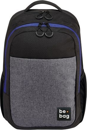 Herlitz Batoh studentský be.clever Black&Grey Melange - obrázek 2