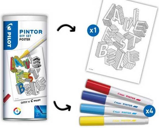 Pintor,PO Fine sada 4ks - obrázek 1