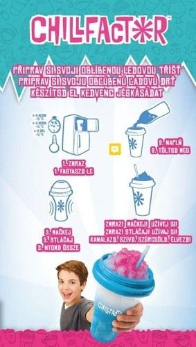 Alltoys Slushy maker měnící barvu modrý - obrázek 3