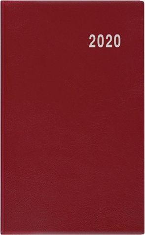 Měsíční diář - Diana - PVC - bordó 2020 - obrázek 1