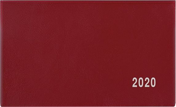 Týdenní diář - Cyril - PVC - bordó 2020 - obrázek 1