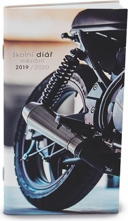 Měsíční diář - Klára - lamino - Motorka 2020 - obrázek 1