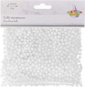 Kuličky z polystyrenu bílé 0,4cm 10g - obrázek 1